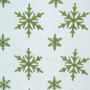 Cotton Block Print Fabric 63 Inch Width Medium Weight White Base Color Floral Curtains and Drapes Pillow Covers Tablecloths and Runners Bedding Tote Bag Lampshades by Fabritual