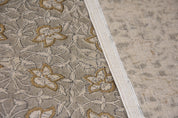 Linen Block Print Fabric 58 Inch Width Heavy Weight Linen Natural Base Color Curtains and Drapes Upholstery Handmade Art Pillow Covers Tablecloths and Runners Bedding Tote Bag Napkins by Fabritual