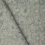 Linen Block Print Fabric 58 Inch Width Medium Weight Linen Natural Base Color Handmade Creative Design To Make Curtains and Drapes Upholstery  Tablecloths and Runners Lampshades Napkins by Fabritual