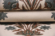 Aristan Handcrafted Block Print Gray Duck Canvas  Fabric – Morpankh