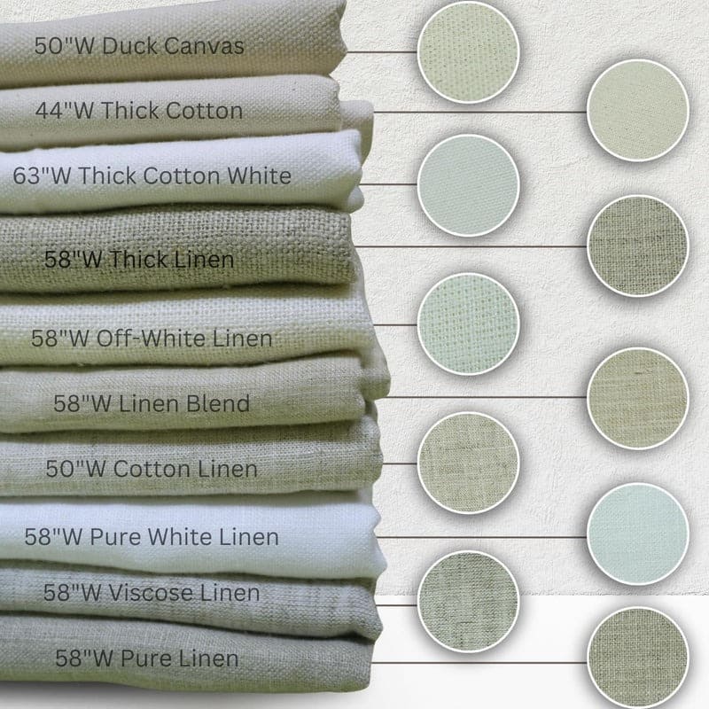 Aristan Handmade Gray Floral Linen Blend Fabric For Curtain  - Shubhang