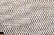 Aristanal Hand Block Print Beige Thick Linen Fabric -Tarangini