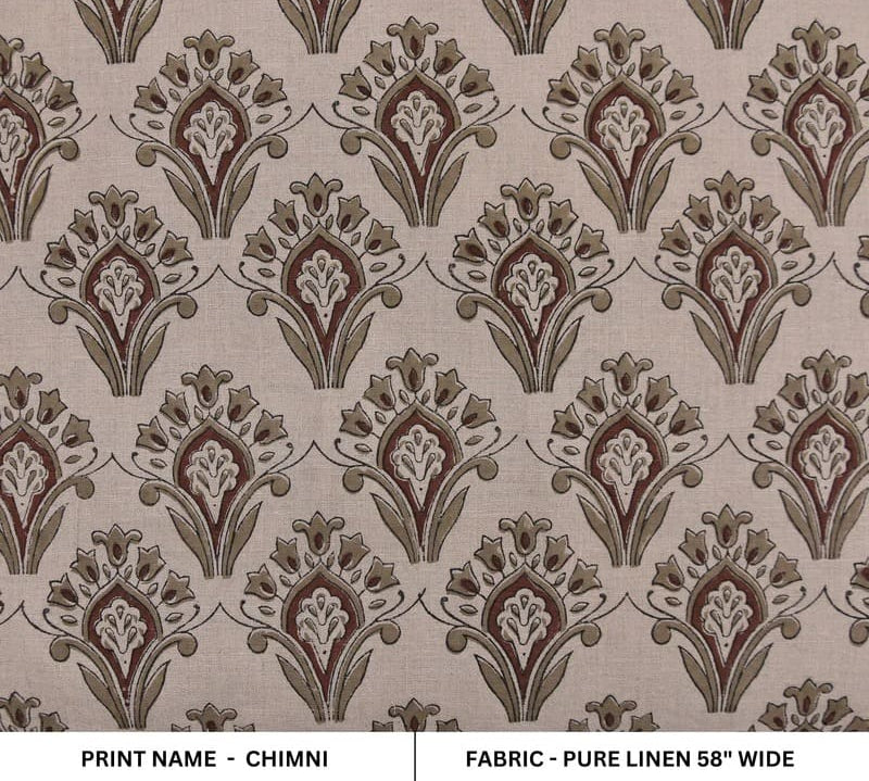 Aristnal-HandBlockPrintBrown-Purelinen58WFabric-Chimini_1.jpg