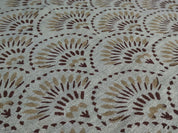 Arsitan Handmade Block Print Thick Linen 58W Fabric - Shubharambh