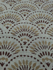Arsitan Handmade Block Print Thick Linen 58W Fabric - Shubharambh