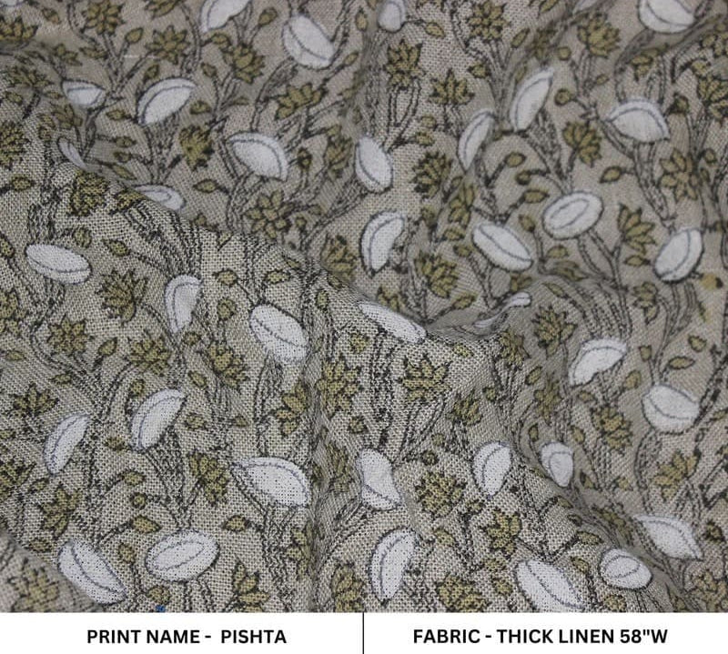 ArtisanCraft-BlockPrintedGreen-FloralThickLinenFabric-Pishta_2.jpg