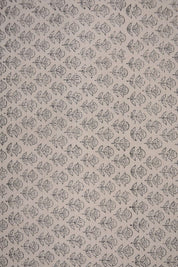 Artisan Woven Hand Block Print Mustard Duck Canvas Fabric - Tarangni