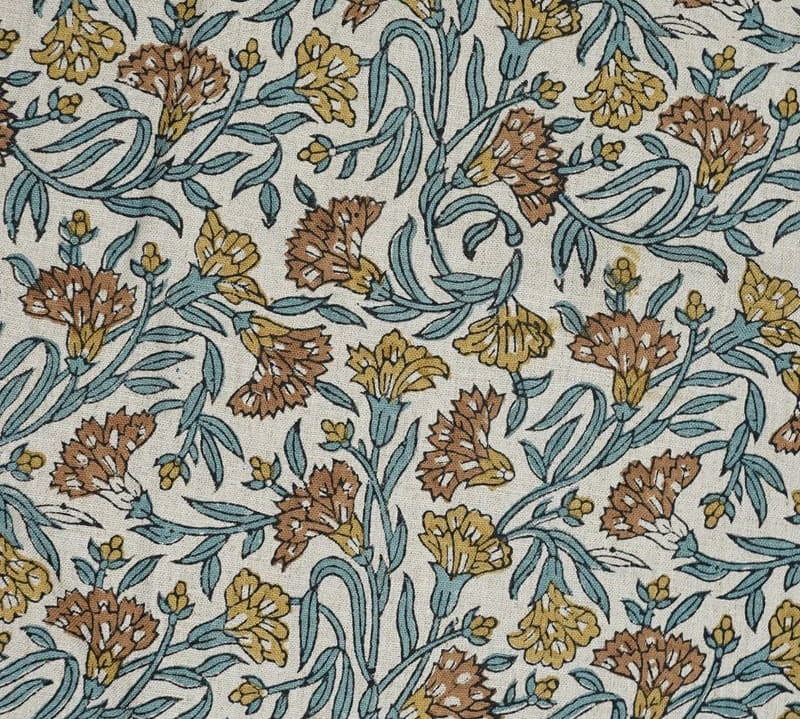 Artisanal-BlockPrintBrownFloral-PureLinenFabric_ThornyStems_3.jpg