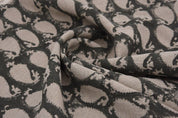 Handcraft Block Print Visceous Linen Fabric For Room Interior - Gotta