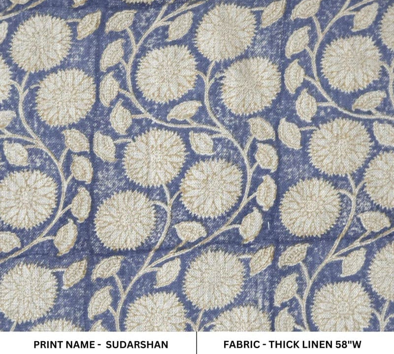 BlockPrintBlueGreenFloralThickLinenFabric-SudarshanJaal_2.jpg