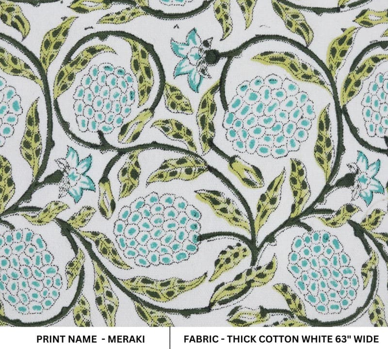 BlockPrintDarkKhakiFloralCottonFabric_Eco_Durable_Meraki_2.jpg