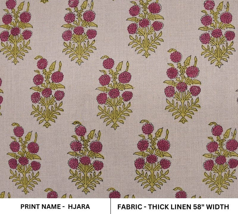 BlockPrintFloralLinenFabricRoseGoldMustard-HJARA_2.jpg