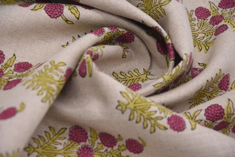 BlockPrintFloralLinenFabricRoseGoldMustard-HJARA_3.jpg