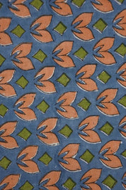 Block Print Handcrafted Linen Fabric 58” Curtains Drapes - Titlee