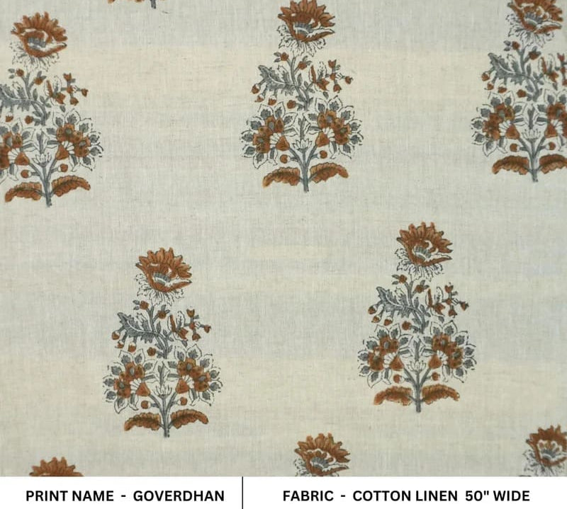 BlockPrintHandmadeFloralLinenFabricforCurtain_Goverdhan_2.jpg