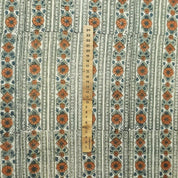 Block Print Linen Handmade Decorative Fabric For Home – Floral Bagh