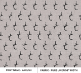 Handcraft Block Print Pure Linen Fabric ANKUSH