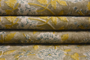 Pure Linen 58" Wide, block print fabric, fabric pillows and cushions, printed curtains, Indian fabric, linen fabric - RAMESHWARAM