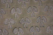 Fabric for window curtains, pure linen 58" wide, premium fabric for pillow cover, cushion cover, table napkins - MASHROOM