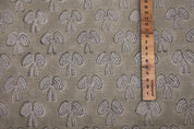 Fabric for window curtains, pure linen 58" wide, premium fabric for pillow cover, cushion cover, table napkins - MASHROOM