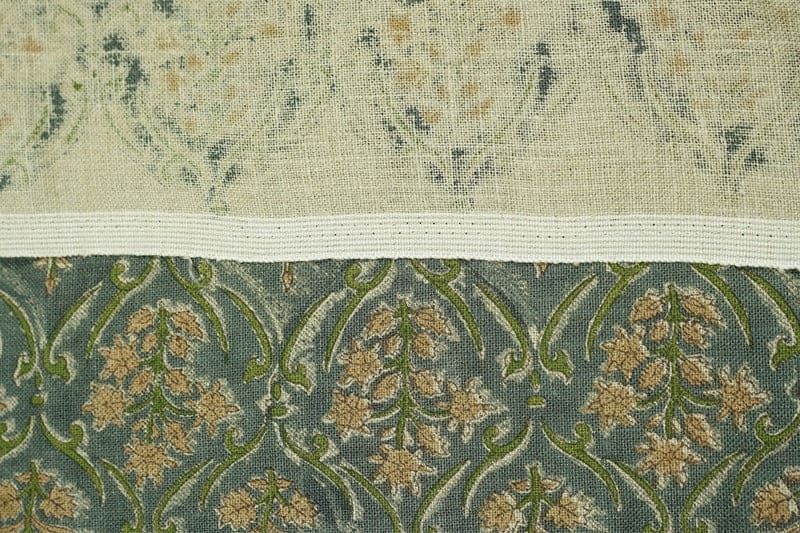 Premium Block Print Fabric for Cushion Covers Case - Vishalpushp
