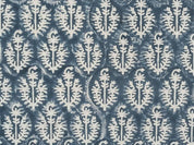 Block Print Gray Floral Fabric for Neutral Bedroom – Neel Gagan