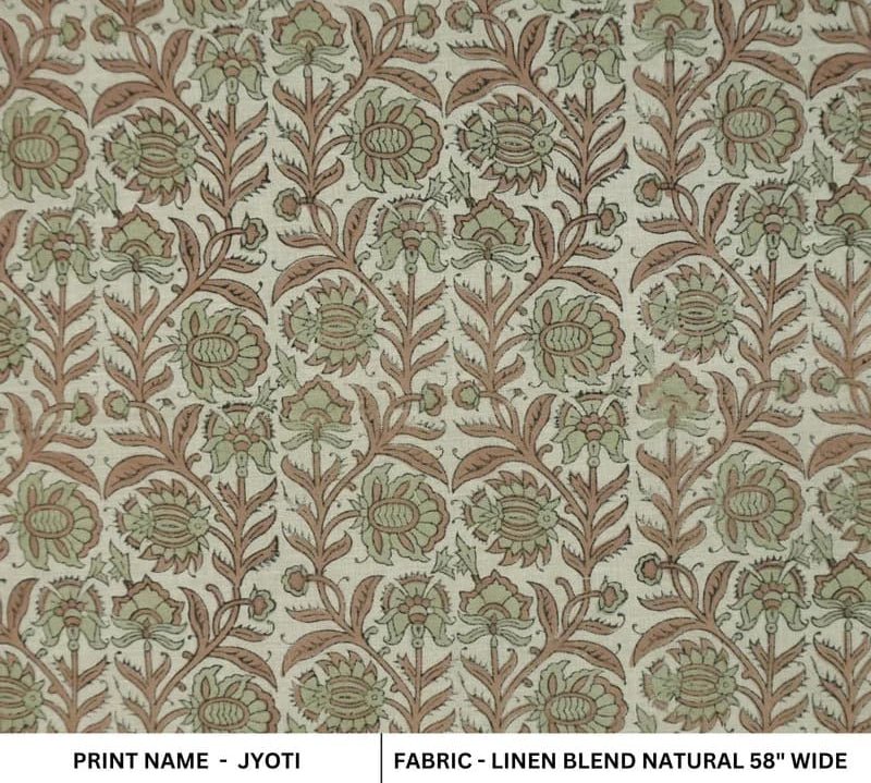Hand-StampedBlockPrintGreen-FloralLinenBlend58WFabric-Jyoti_2.jpg