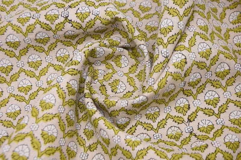 HandBlock-PrintedGray_GreenLinenFabric-Madhuvan_8.jpg