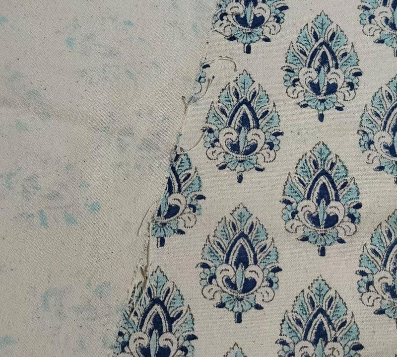 HandBlockPrint-BlueDuckCanvas-CushionFabric_BetelLeaf_3.jpg