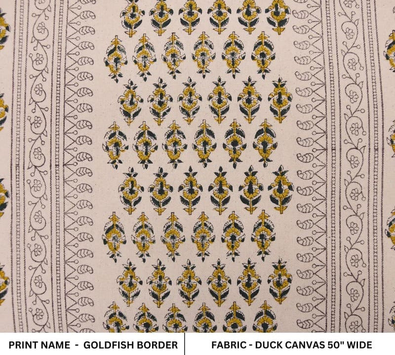 HandBlockPrint-DuckCanvasFabric-Window_GoldfishBorder_1.jpg