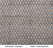 Premium Hand Block Print Fabric For Interior Desgin - Tarangini