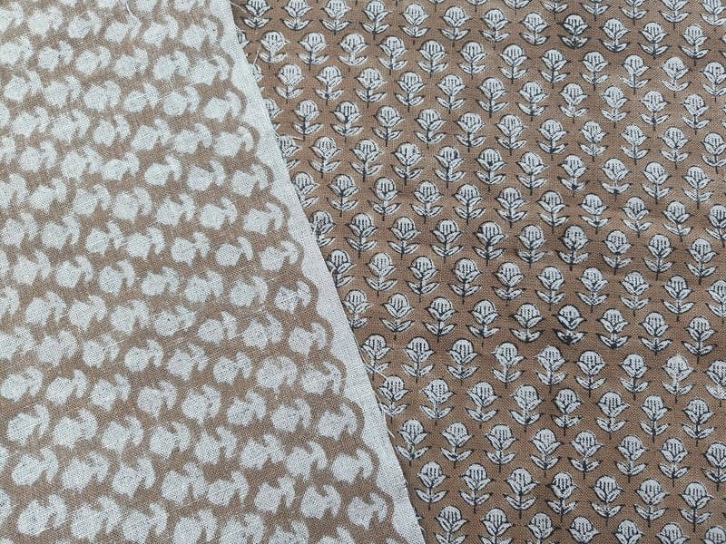 Premium Hand Block Print Fabric For Interior Desgin - Tarangini