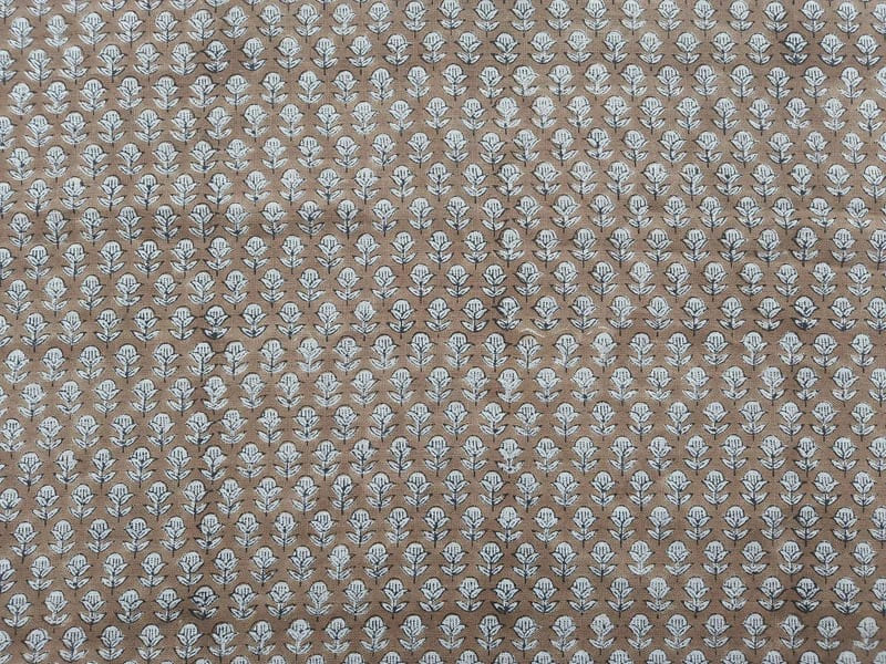 Premium Hand Block Print Fabric For Interior Desgin - Tarangini