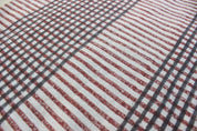 Thick Linen Hand block print Fabric For Curtains design - Amayra