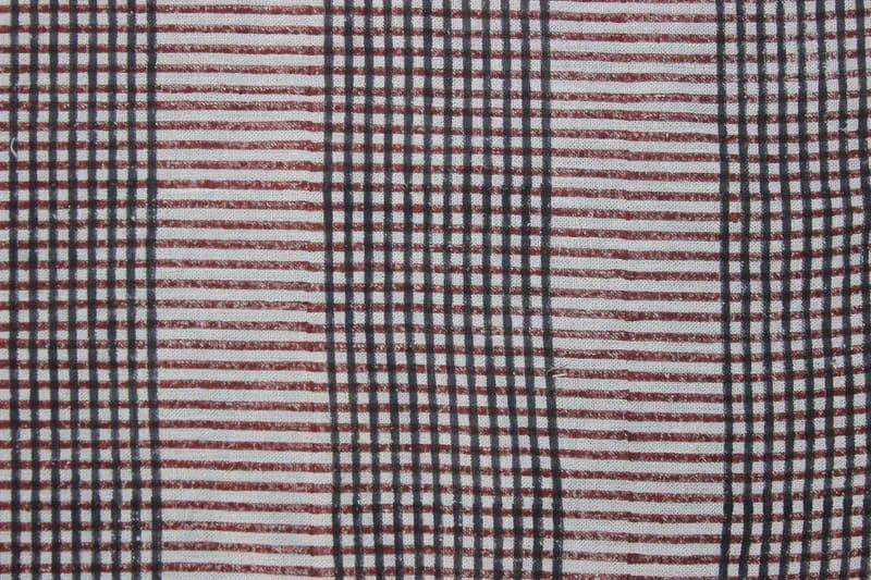 Thick Linen Hand block print Fabric For Curtains design - Amayra