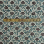Hand Block Print Viscose Linen Indian Fabric - Khubsurat