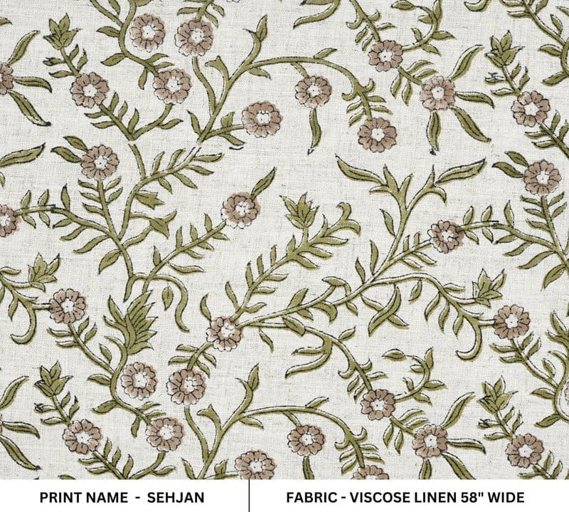 HandPrintedGreenBrownFloralViscoseLinenFabric-Sehjan_1.jpg