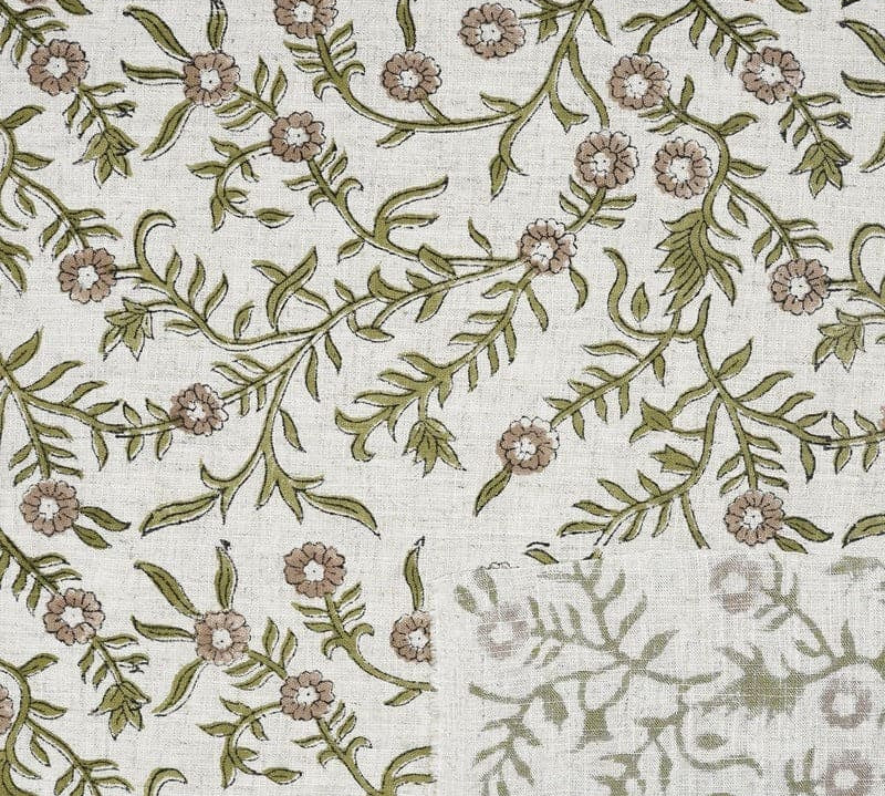 HandPrintedGreenBrownFloralViscoseLinenFabric-Sehjan_2.jpg