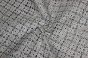 Hand Woven Block Print Thick Linen Fabric For Interior - Sitara