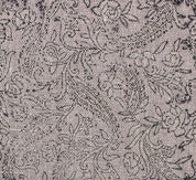 Hand Block Print Linen Fabric For Farmhouse Curtain -  Handstamped