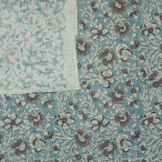Handcrafted Block Print Boho Linen Fabric For Pillow Cover - Saundarya