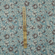 Handcrafted Block Print Boho Linen Fabric For Pillow Cover - Saundarya