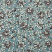 Handcrafted Block Print Boho Linen Fabric For Pillow Cover - Saundarya