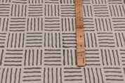 Handcrafted Pure linen Fabric For Window Curtain - Chausar
