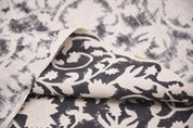 Hand Block Print Thick Linen Fabric For Pillow - Devdas