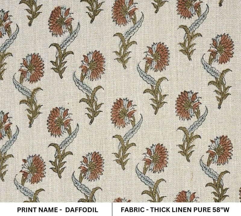 Handmade-BlockPrintBeigeFloral-ThickLinenFabric-Daffodil_2.jpg