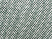 Handcrafted Block Print Gray FloralThick Linen Fabric - Hariyali