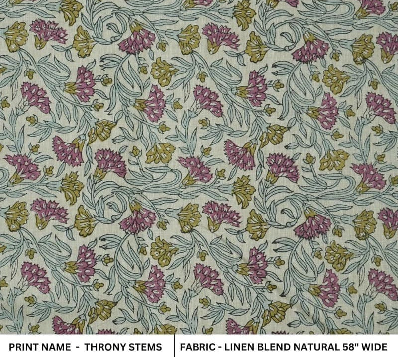Handmade-BlockPrintGreen-NaturalLinenBlendFabric_ThornyStems_2.jpg