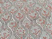 Handmade Custom Block print Thick linen fabric - Amerbel
