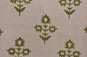 Handmade Block Print Linen Fabric For House Styling - Chameli